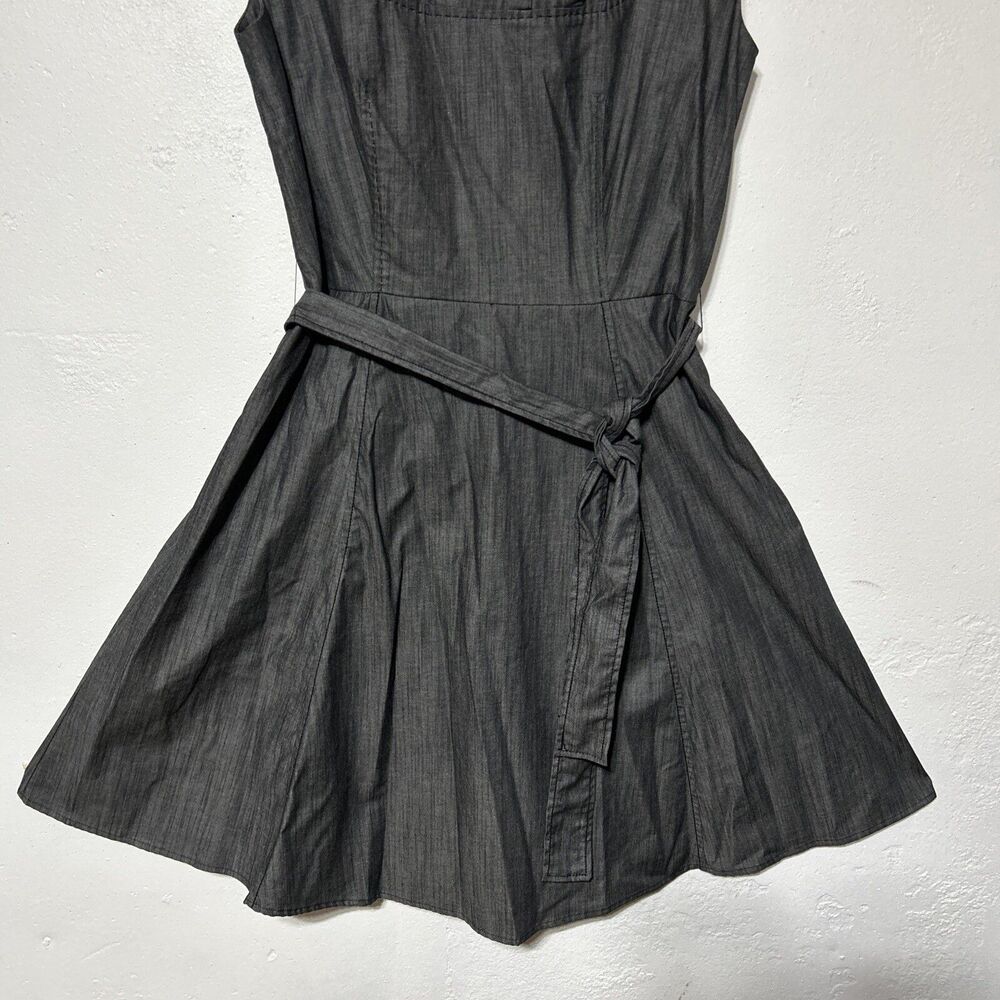 Calvin Klein Gray Womens Dress Sz. 10 Casual Flared Business Work - Picture 4 of 13